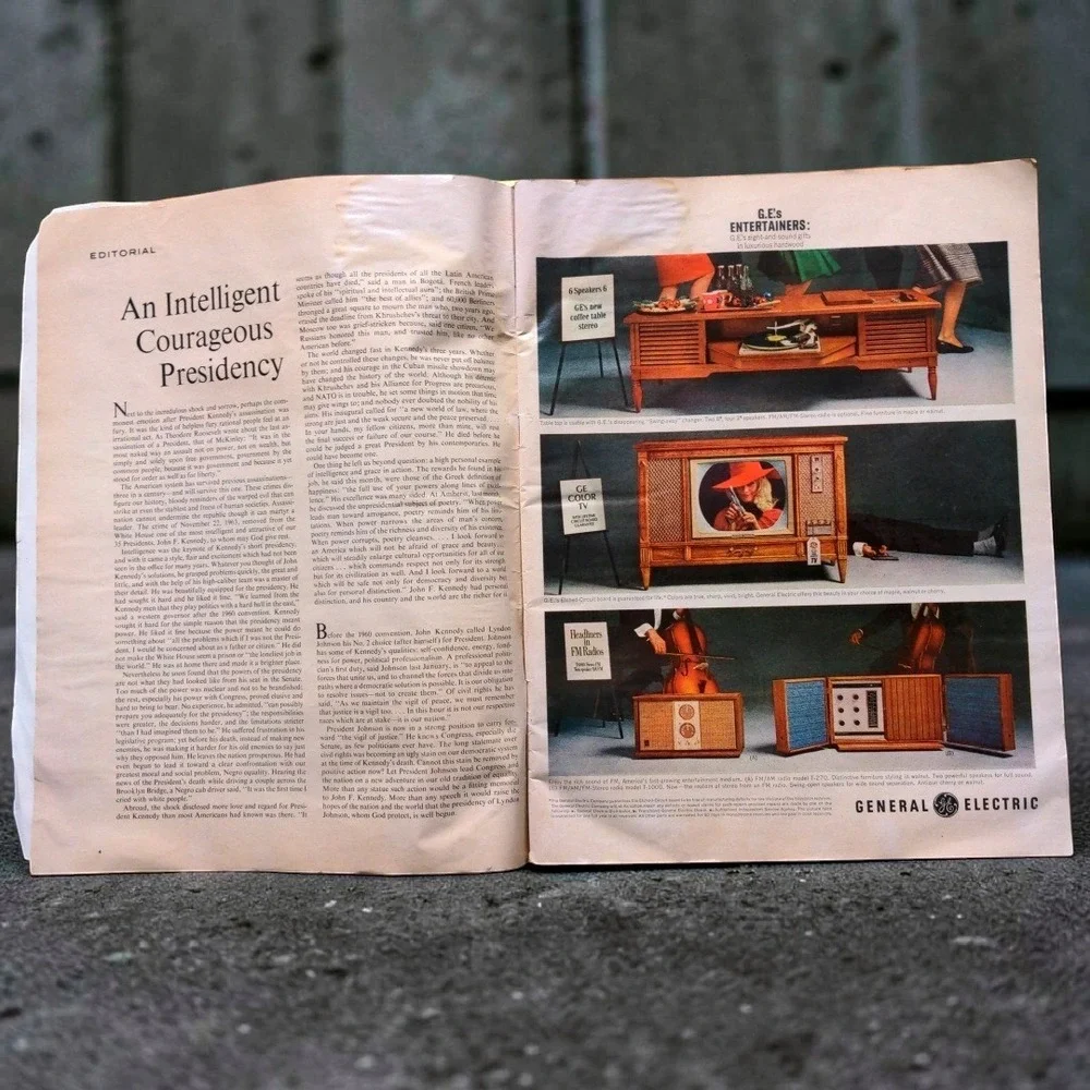 VTG‎ 1963 LIFE Magazine JFK John F Kennedy Memorial Edition November 29 Issue